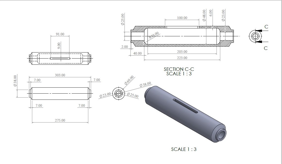 Ролик 滚柱带衬管